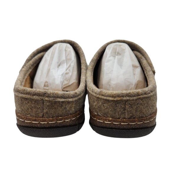 Earth Womens 8.5W Ezra Round Toe Casual Slip-On Flat Clogs Shoes Light Brown NIB - Picture 5 of 7